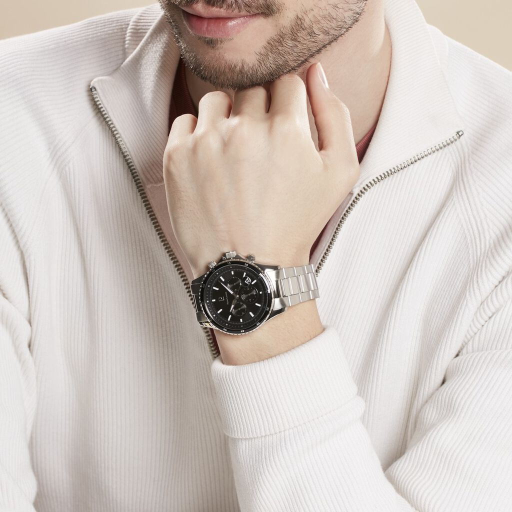 Montre Pierre Lannier Cronos Noir