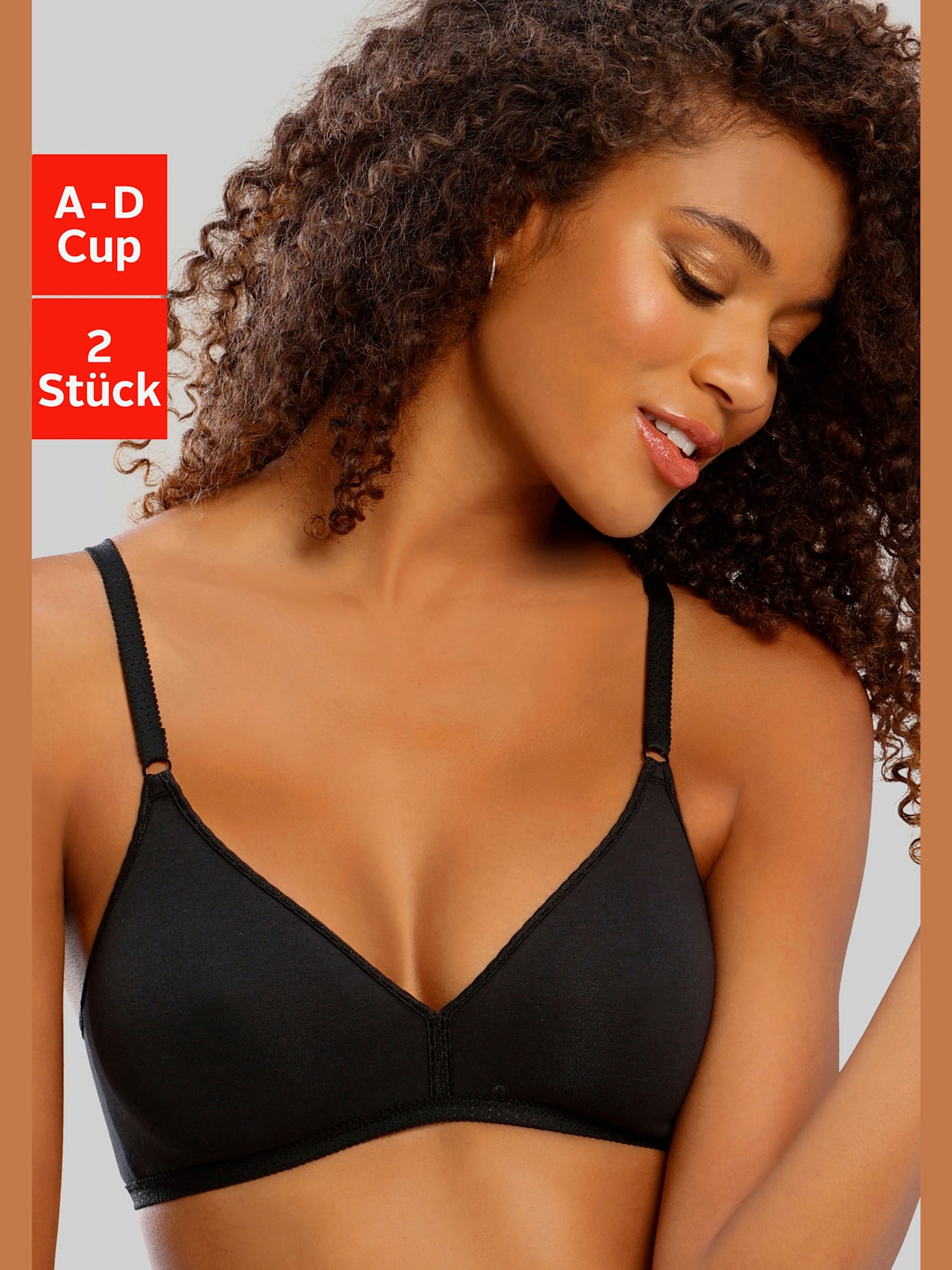 Soutien-gorge bralette lot de 2 soutiens-gorge bralette petite fleur en coton agréable à porter