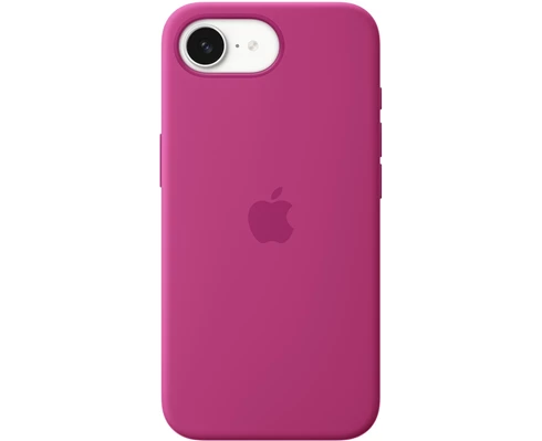 Apple iPhone 16e Silicone Case - Fuchsia