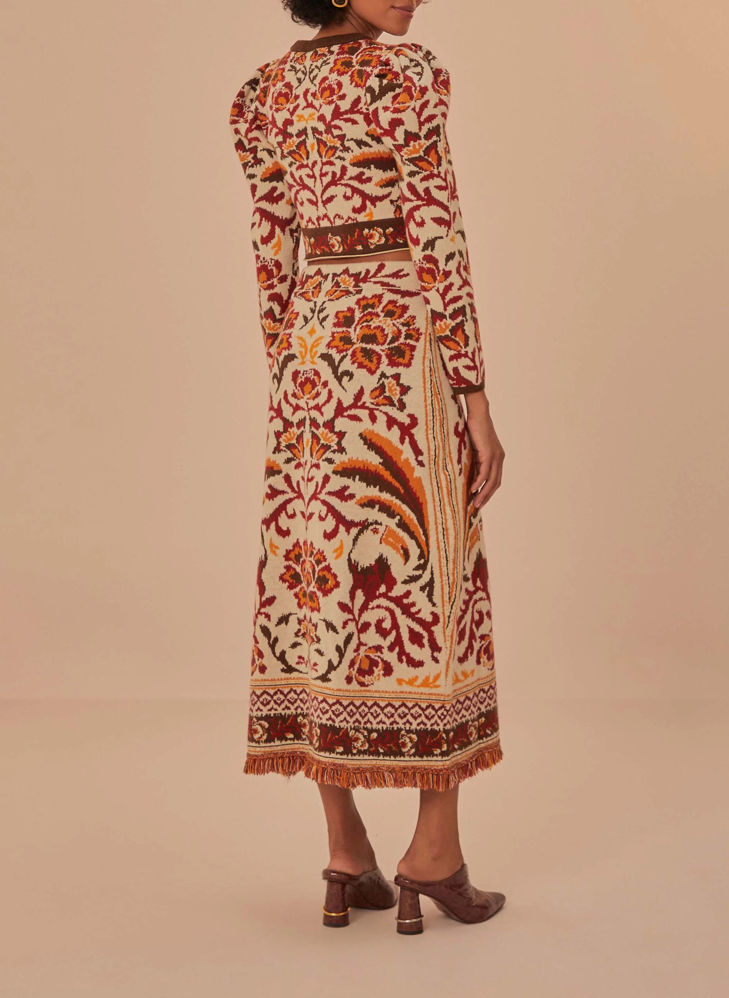 Jupe à motifs | Multicolore