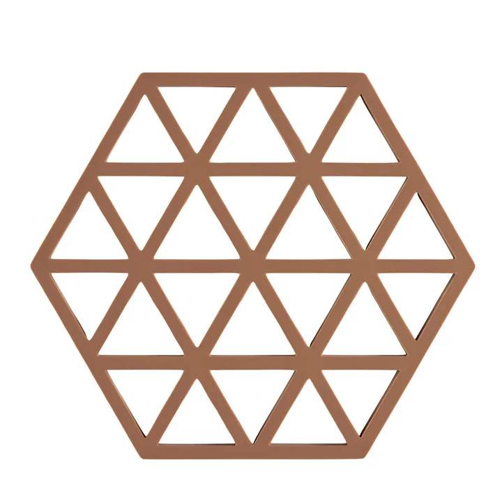 Zone Denmark - Triangle Untersetzer, 16 x 14 cm, almond