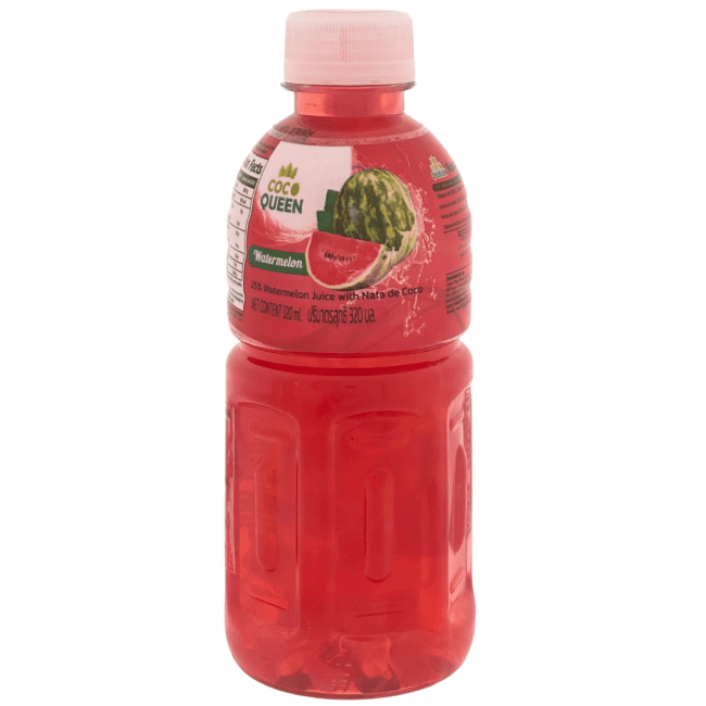 Coco Queen Vruchtensap met nata de coco (Watermeloen) 320ml