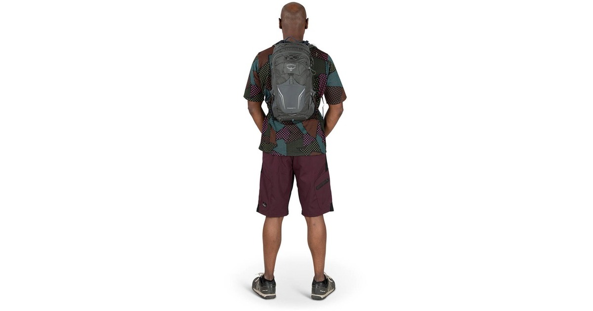 OspreySyncro 12 rugzak  (Donkergrijs, 12 liter)