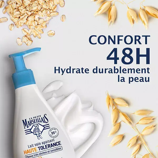 Le Petit Marseillais Leite de aveia calmante de alta tolerância 250 ml