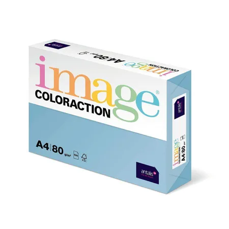 Antalis Kopierpapier, DIN A4, 80 g/qm, Farbe: iceberg eisblau