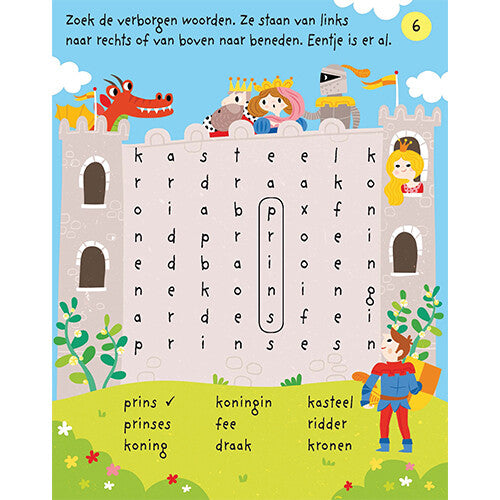 Uitgeverij usborne spelletjes en puzzels