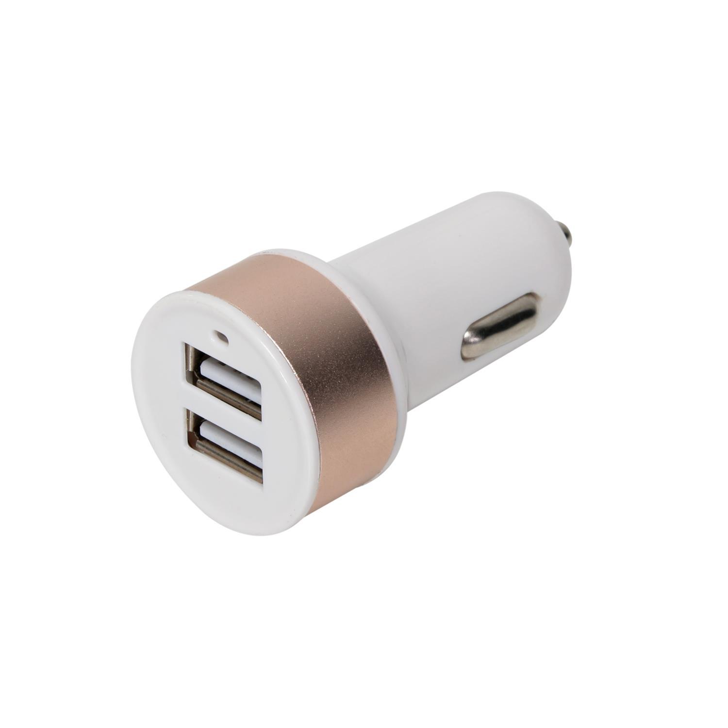 CHARGEUR DOUBLE USB ALLUME CIGARE 3A VOITURE