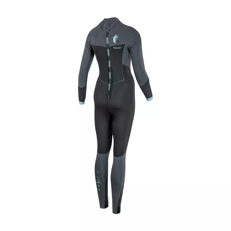 Combinaison intégrale femme PROLIMIT Flare Backzip 5/3 DownAirflex GBS Black