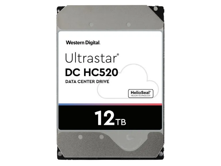 WD Ultrastar HE12 HUH72121212ALE600 - Harddisk - 12 TB - intern - 3,5