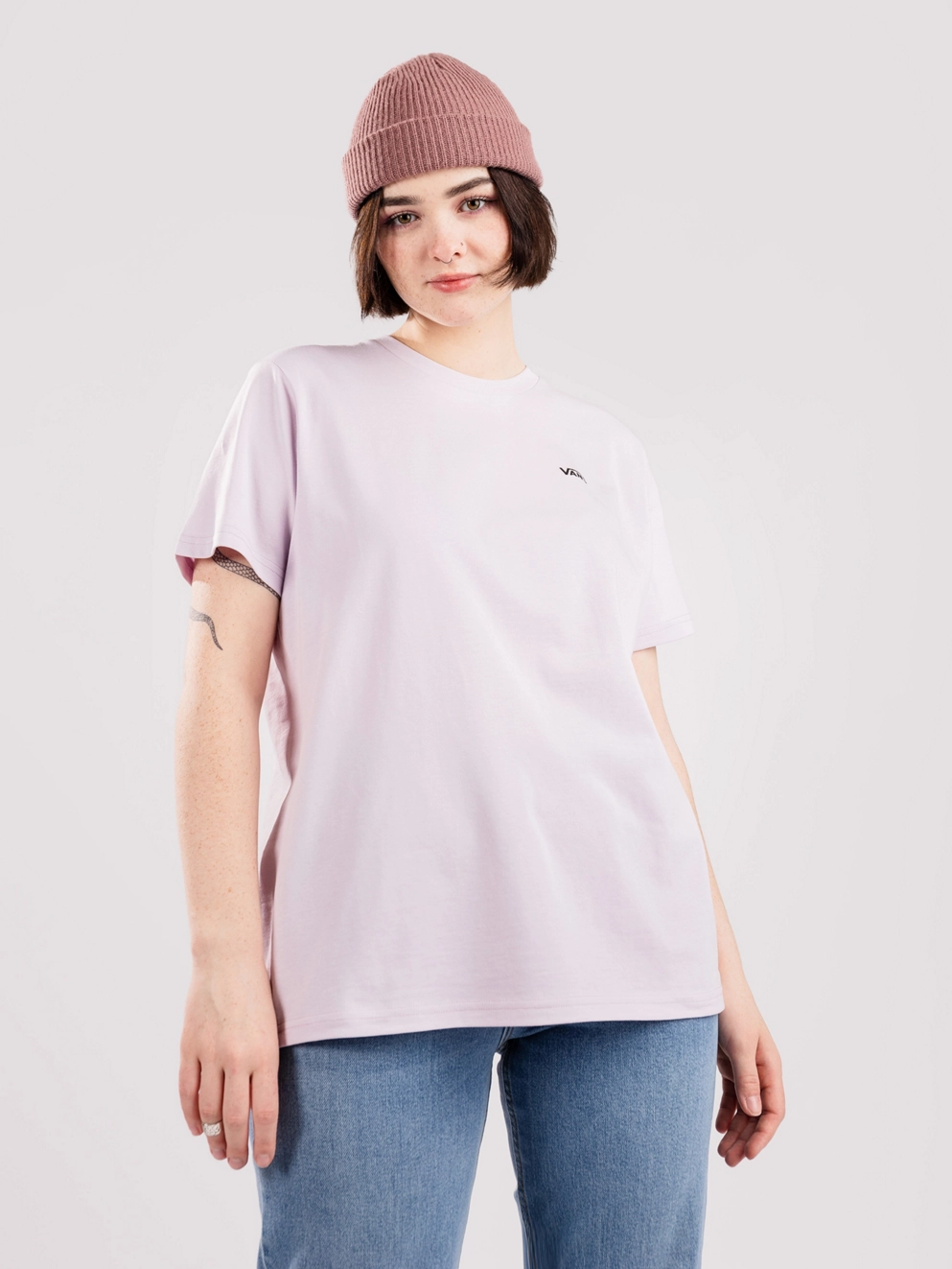 Vans Left Chest Logo T-Shirt lavender fog