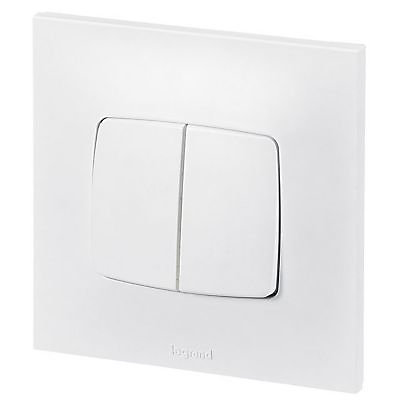 Double poussoir Legrand Neptune