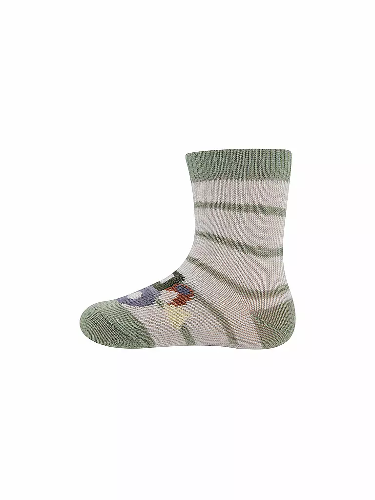 EWERS Baby Socken Traktor 2er Pkg. grau grau