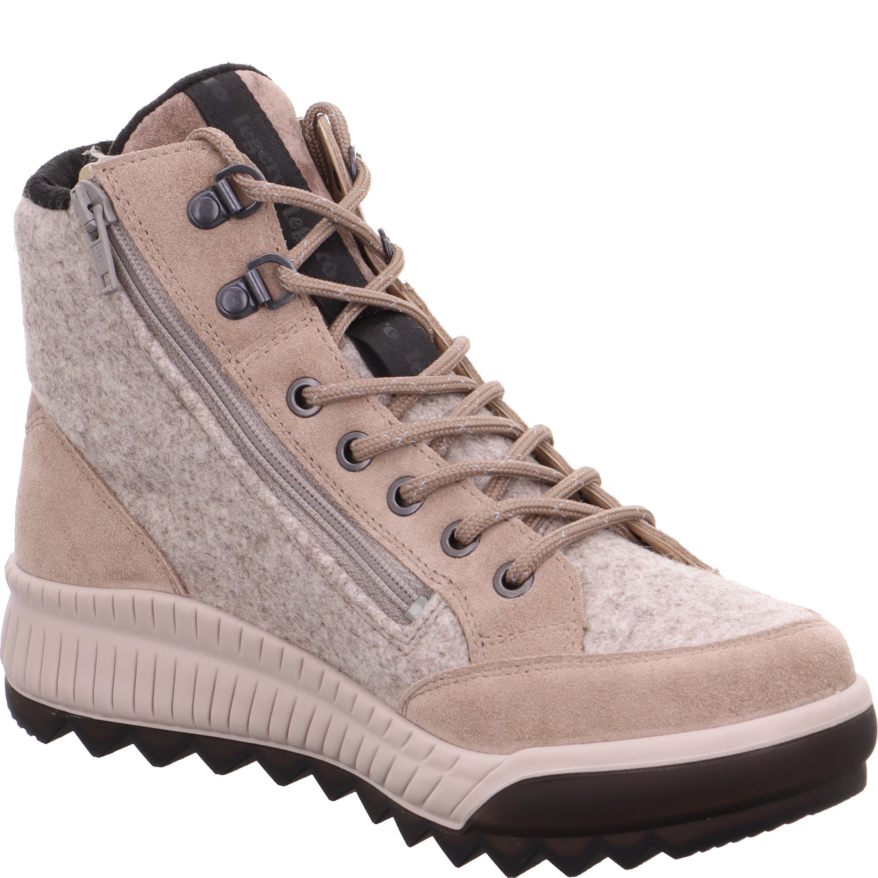 legero TIRANO Damen  Schnürboots mit Reißverschluss - Farbe: Giotto - Größe: 42