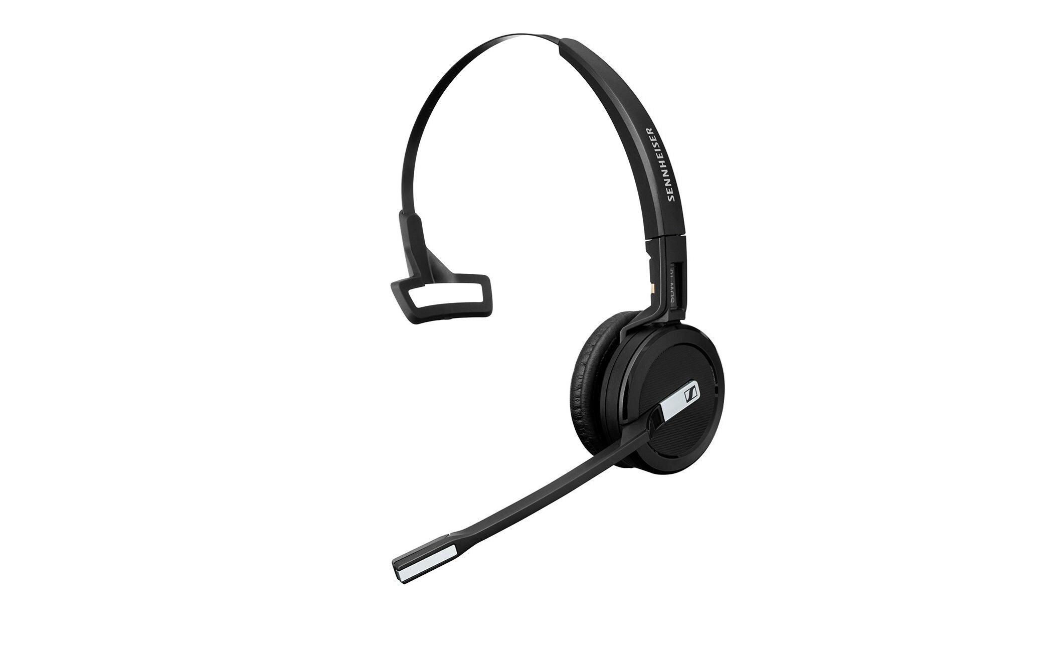 Headset IMPACT 5015 Mono<br>Herausragendes, einseitiges, kabelloses DECT-Headset mit Dual-Konnektivität und drei Tragevarianten