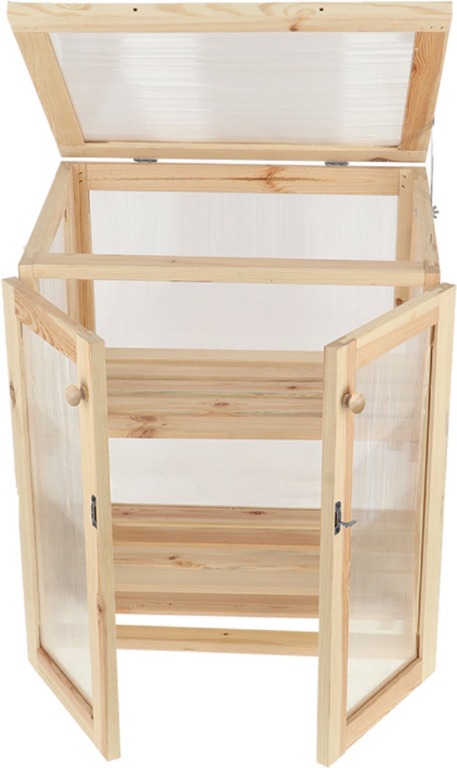 Esschert Design kweekkas naturel 69,4 x 54 x 85 cm