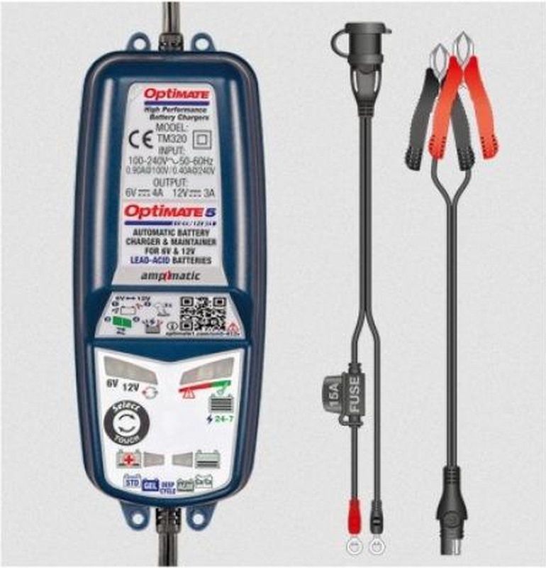 Tecmate Optimate 5 Voltmatic Acculader