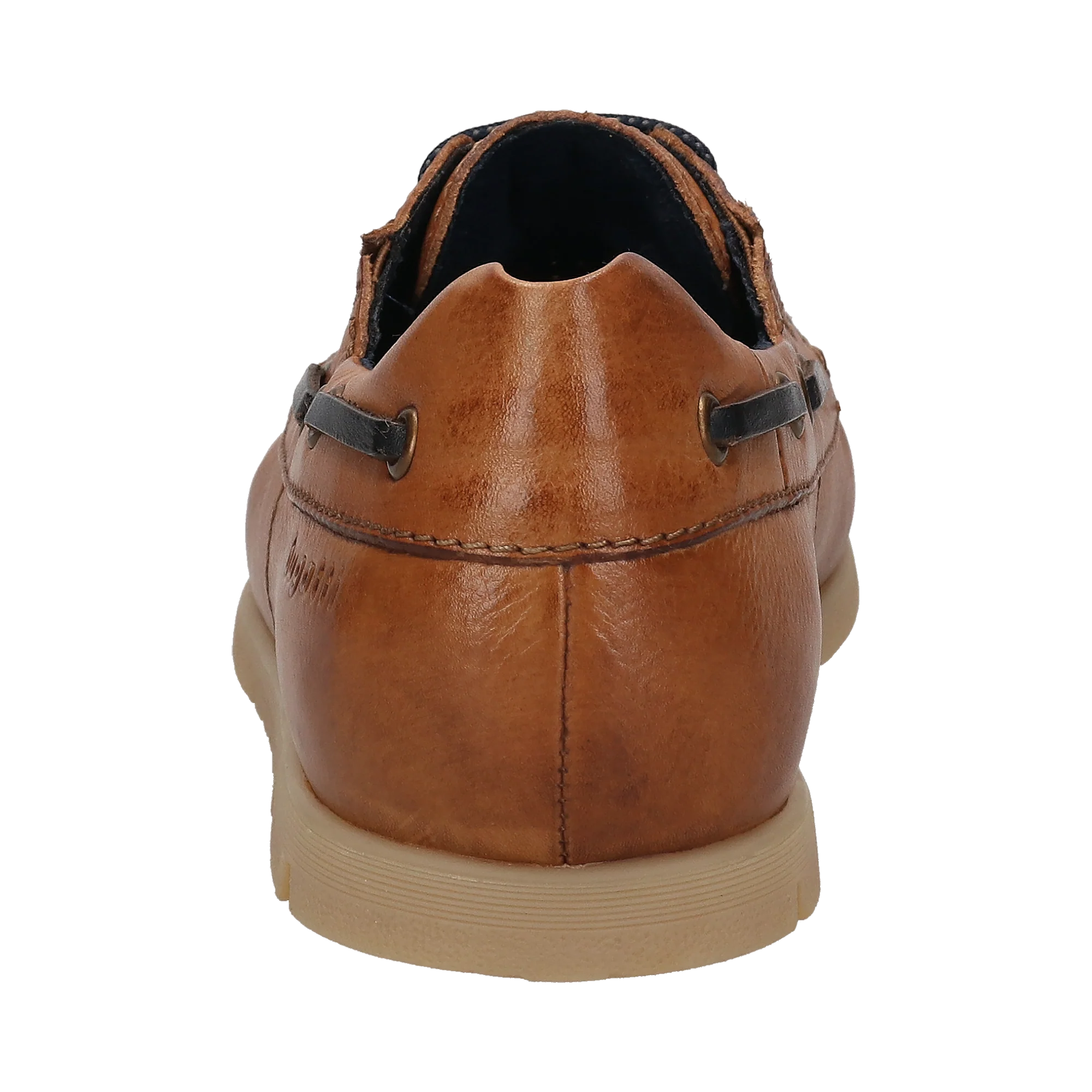 Leder Mokassin cognac