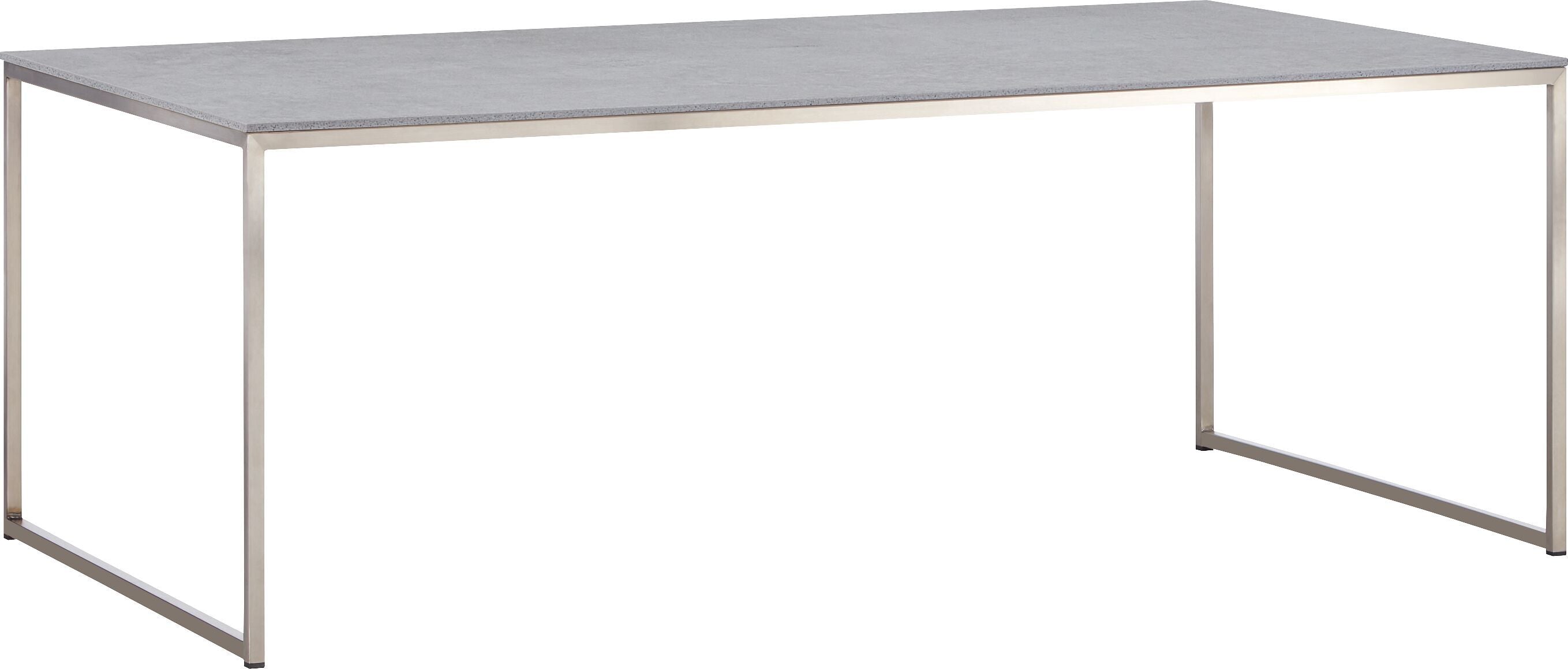 AVEA Salontisch - Kreta / Edelstahl / B: 120.0 cm x T: 70.0 cm x H: 43.8 cm