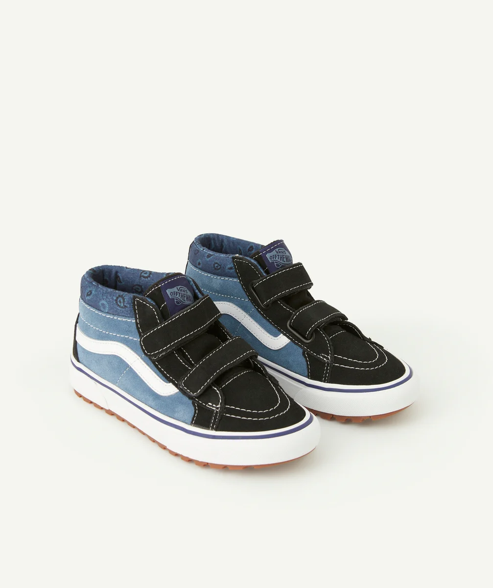 VANSBASKETS MI-MONTANTES BLEU ET NOIR SK8 REISSUE V