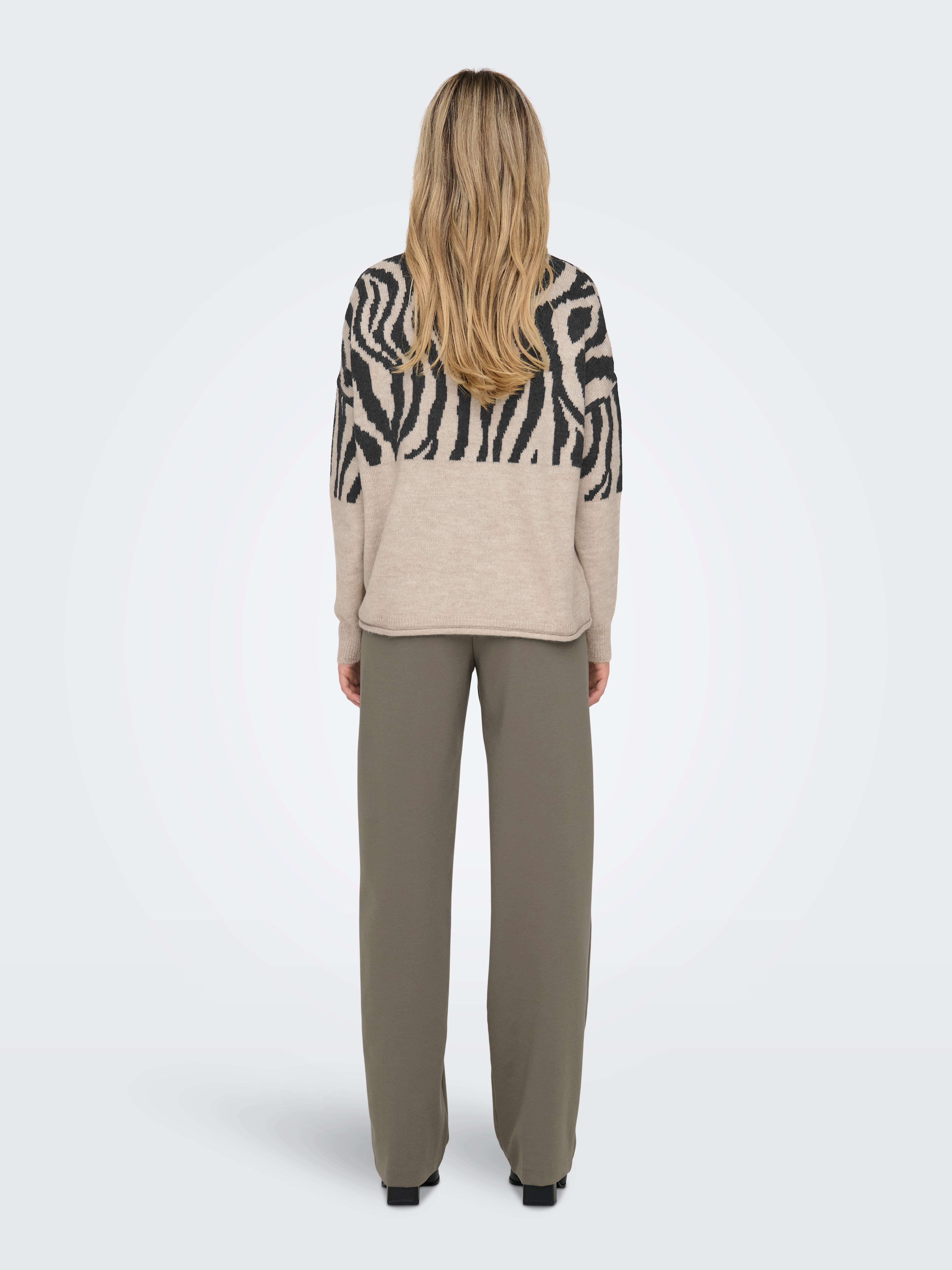 ONLJADE Strickpullover Whitecap Gray