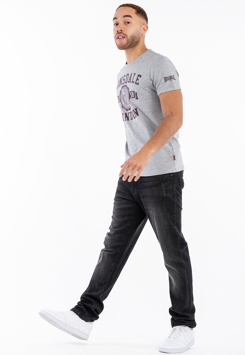 Lonsdale Herren T-Shirt normale Passform MURRISTER