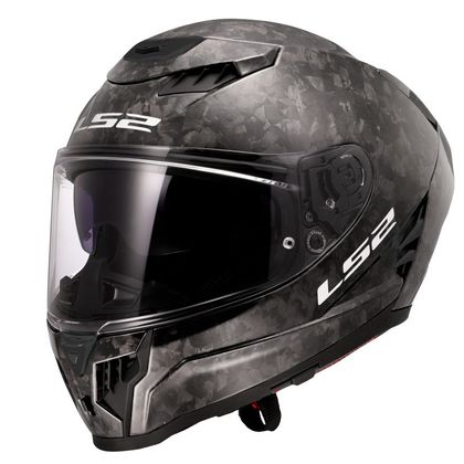 Casque LS2 FF807 DRAGON FORGED CARBON - Noir