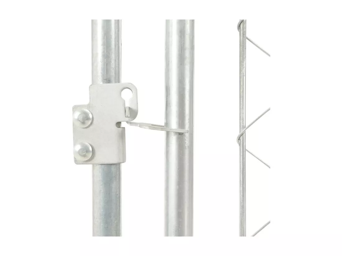 Chenil extérieur cage enclos 200 x 100 x 100 cm 02_0000325