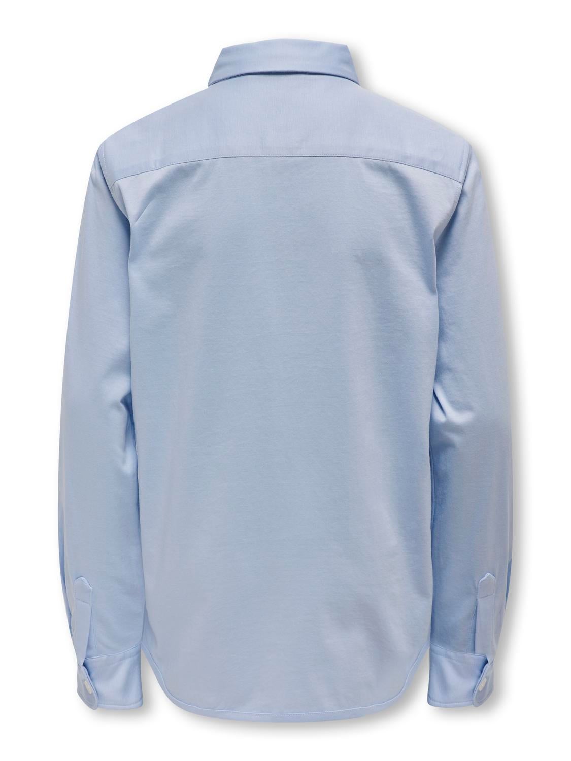 KOBMILES Hemd Cashmere Blue