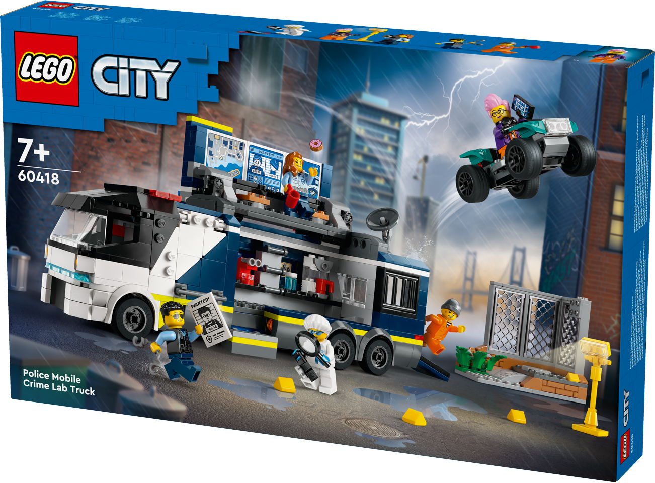 LEGO City - Politiets mobile kriminallaboratorium (60418)