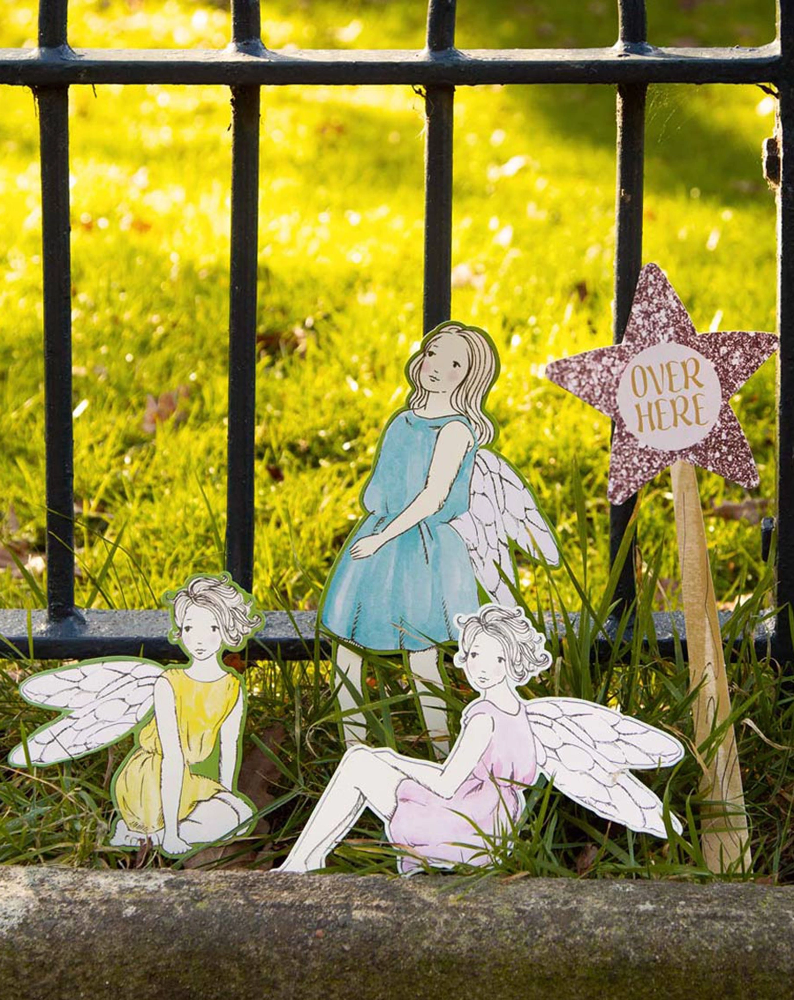 Partydeko FAIRY TREASURE HUNT aus Papier