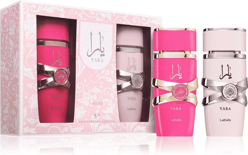 Lattafa - Yara 5th Anniversary Edition - Geurset - 2x100 ml