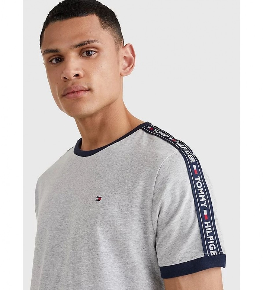 Camiseta Tommy Hilfiger RN SS cinza
