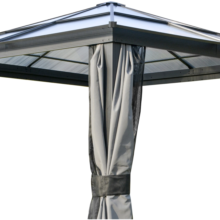 Outsunny Pavillon mit verstärkten Ecken bunt