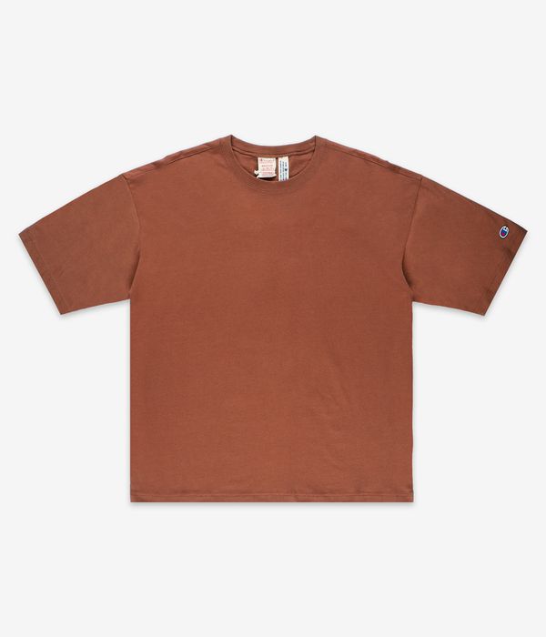 Champion Reverse Weave Basic T-Shirt (brown)