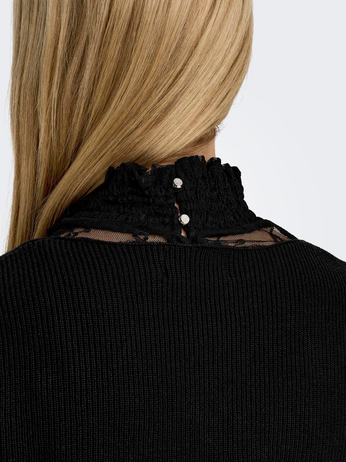 ONLKIRA Strickpullover Black