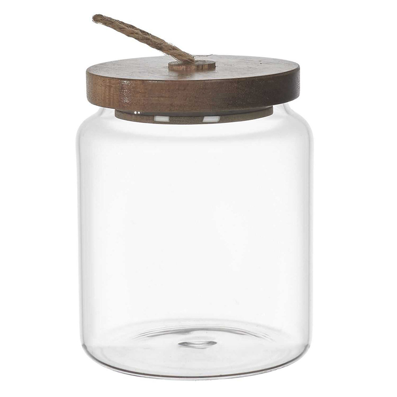 Home Deco Factory Bocal Acacia transparent - 10x10x10 cm