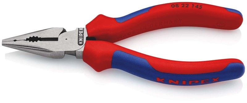 Knipex 0822145 Kombi-tang spits gepolijst/comfort 145mm