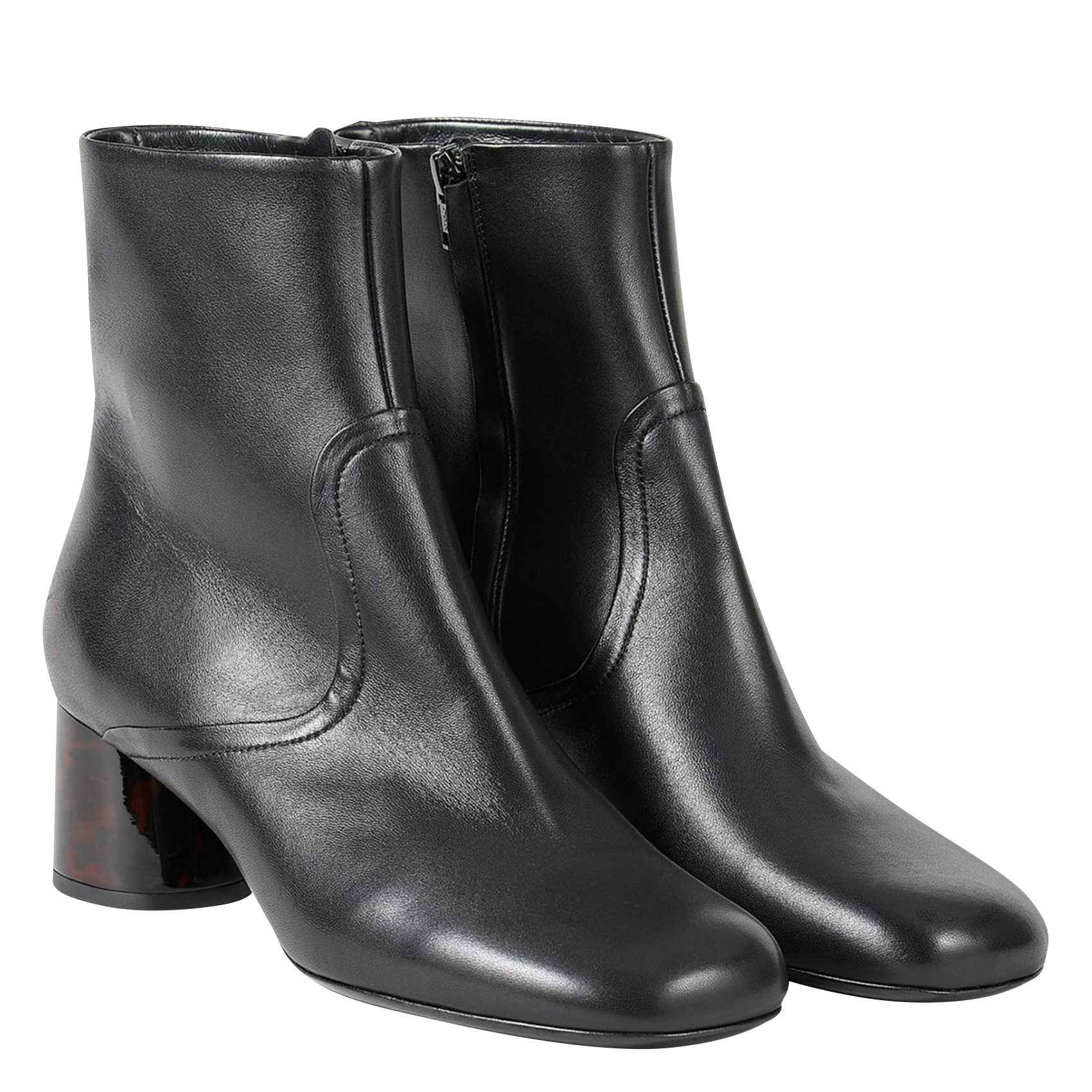Bottines en cuir | Noir