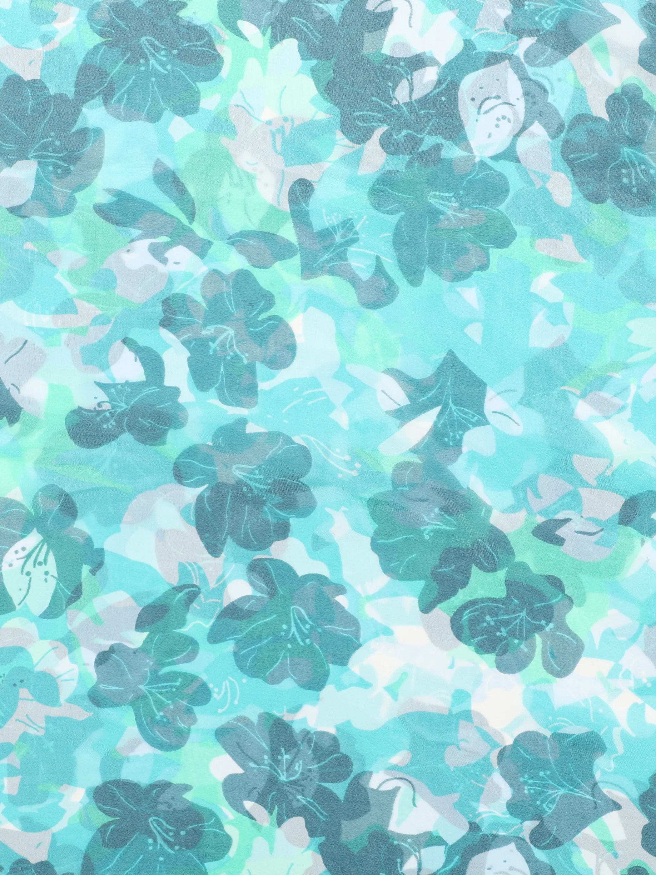Damen Loop mit Blumenprint