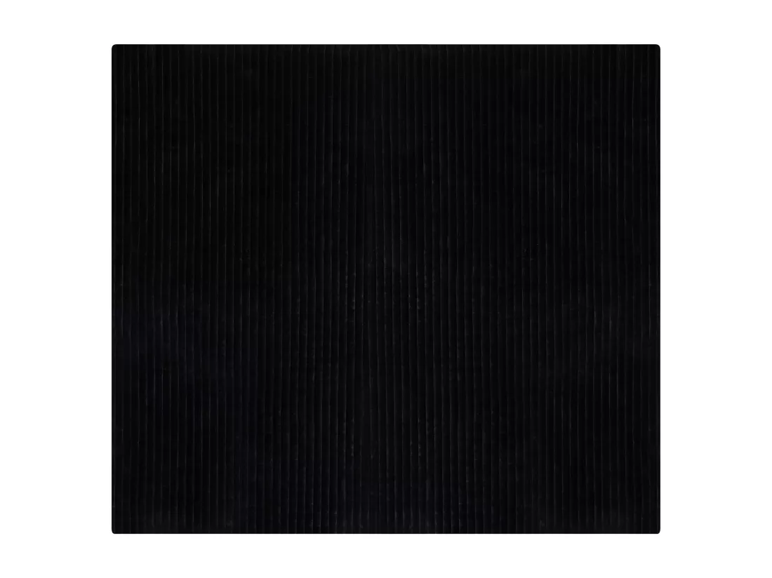 Couvre-lits RAKYA Fourrure synthétique 200 x 220 cm Noir