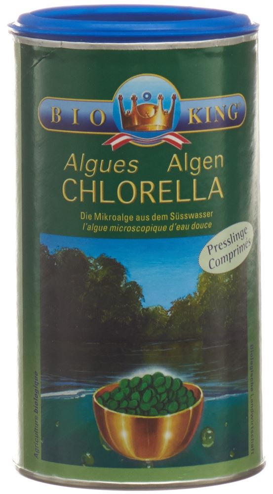 BIOKING Chlorella Presslinge<br>250 g, Tablette
