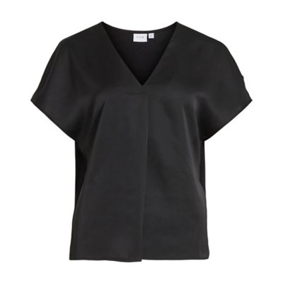 Tee-shirt à manches courtes femme Viellette NOIR VILA
