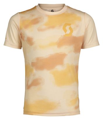 Maillot de Trail Scott Vertic 10 Beige Enfant