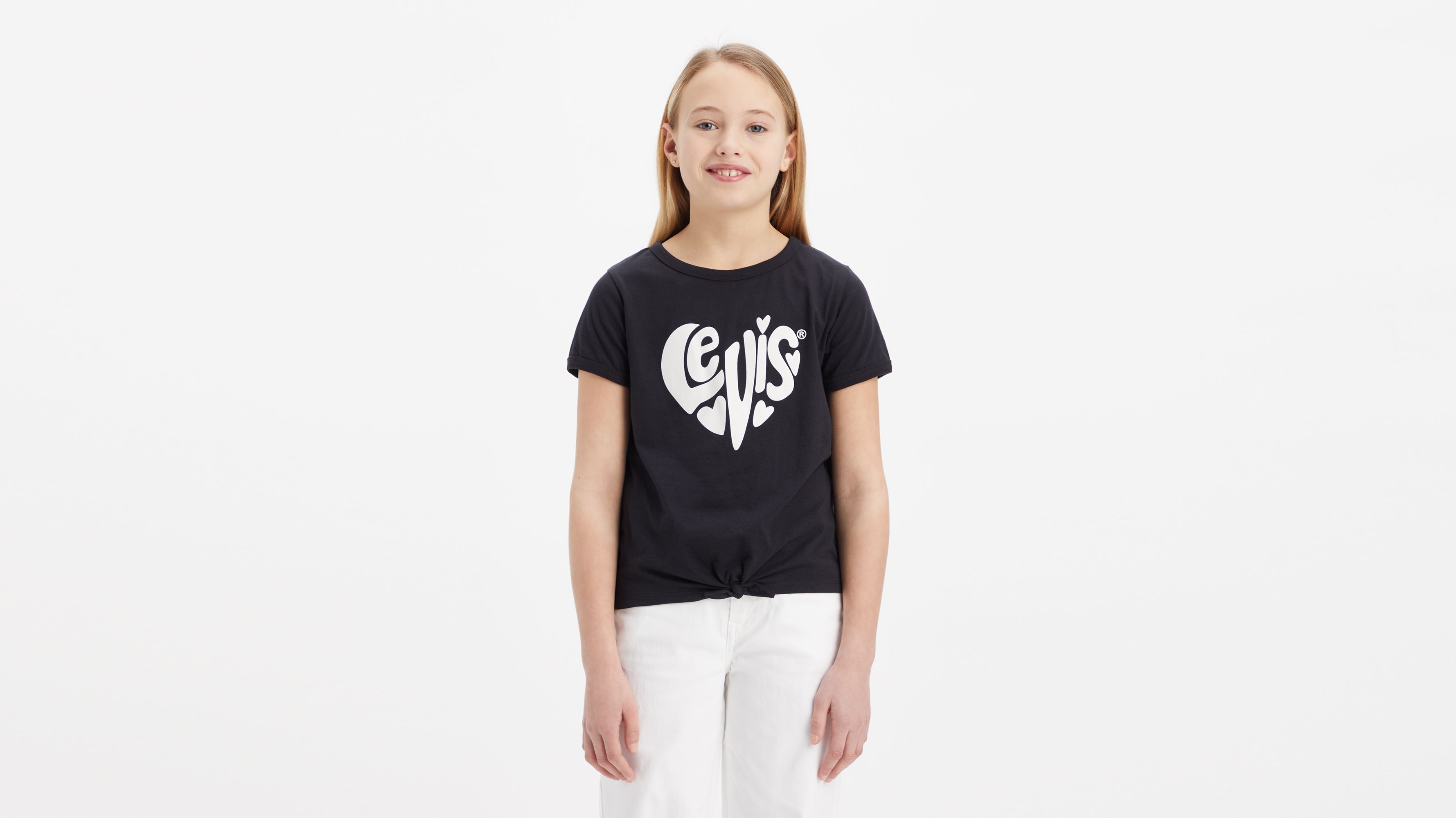 T-shirt Heart - Black - Noir