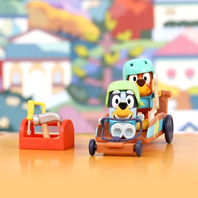 Bluey Kjøretøy & Figurer Gokart