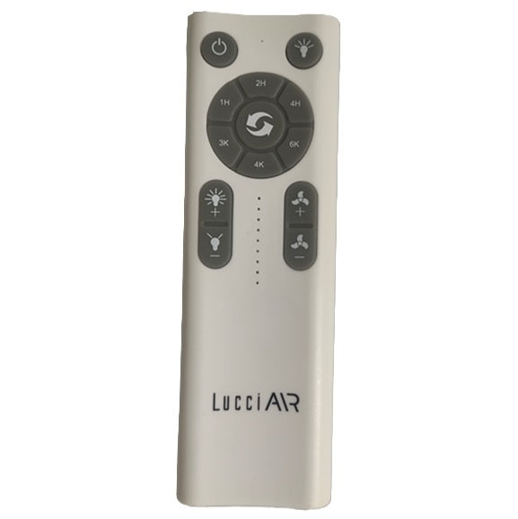 Lucci Air Plafondventilator Abyss Wit Ã 142cm IP66 incl. Remote