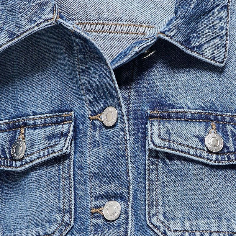 ONLY GIRLS - Denim Jas - Blauw - Denim