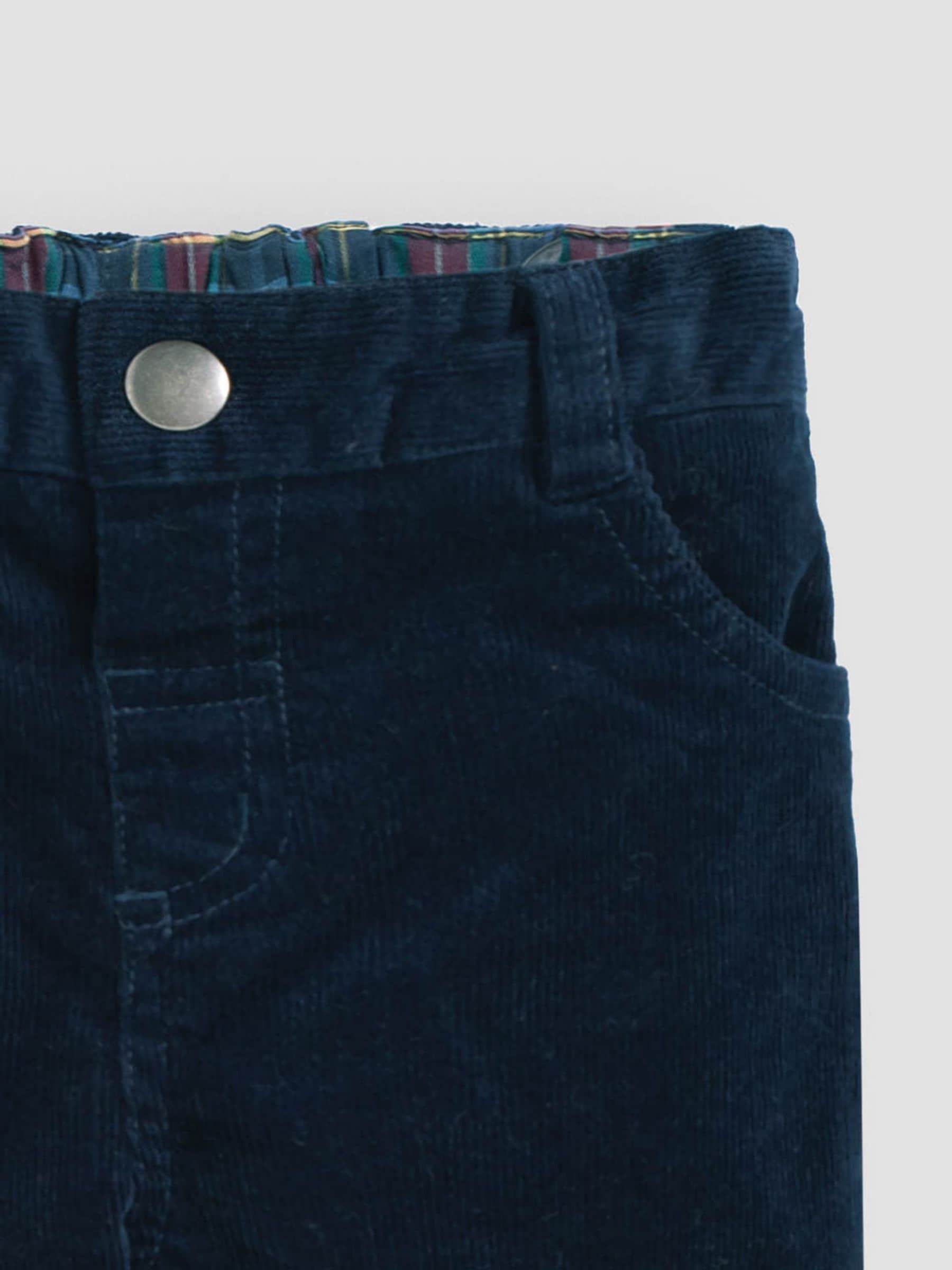 JoJo Maman Bébé - Slim-fit corduroy broek
