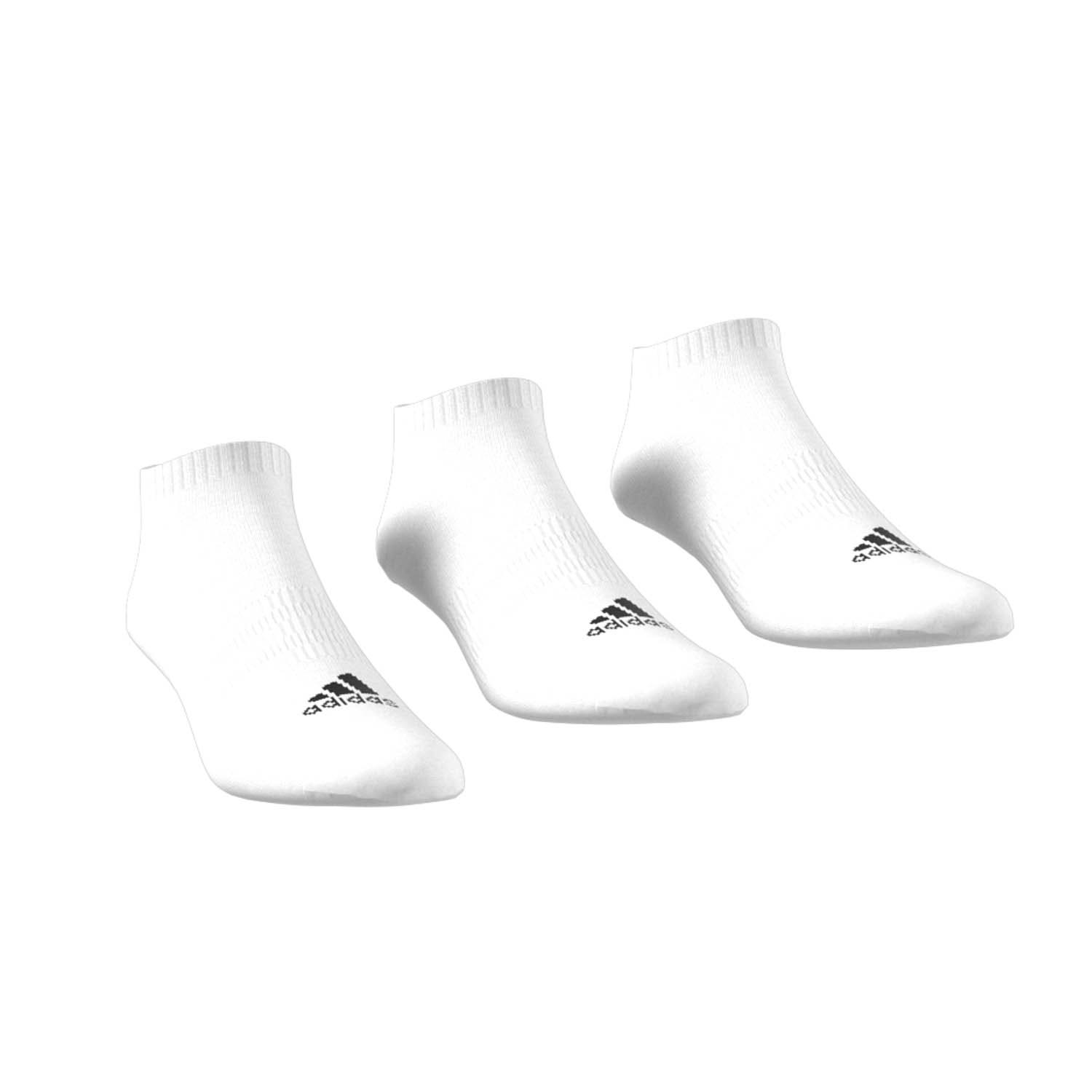adidas  Gevoerde Korte Sokken 3 Paar