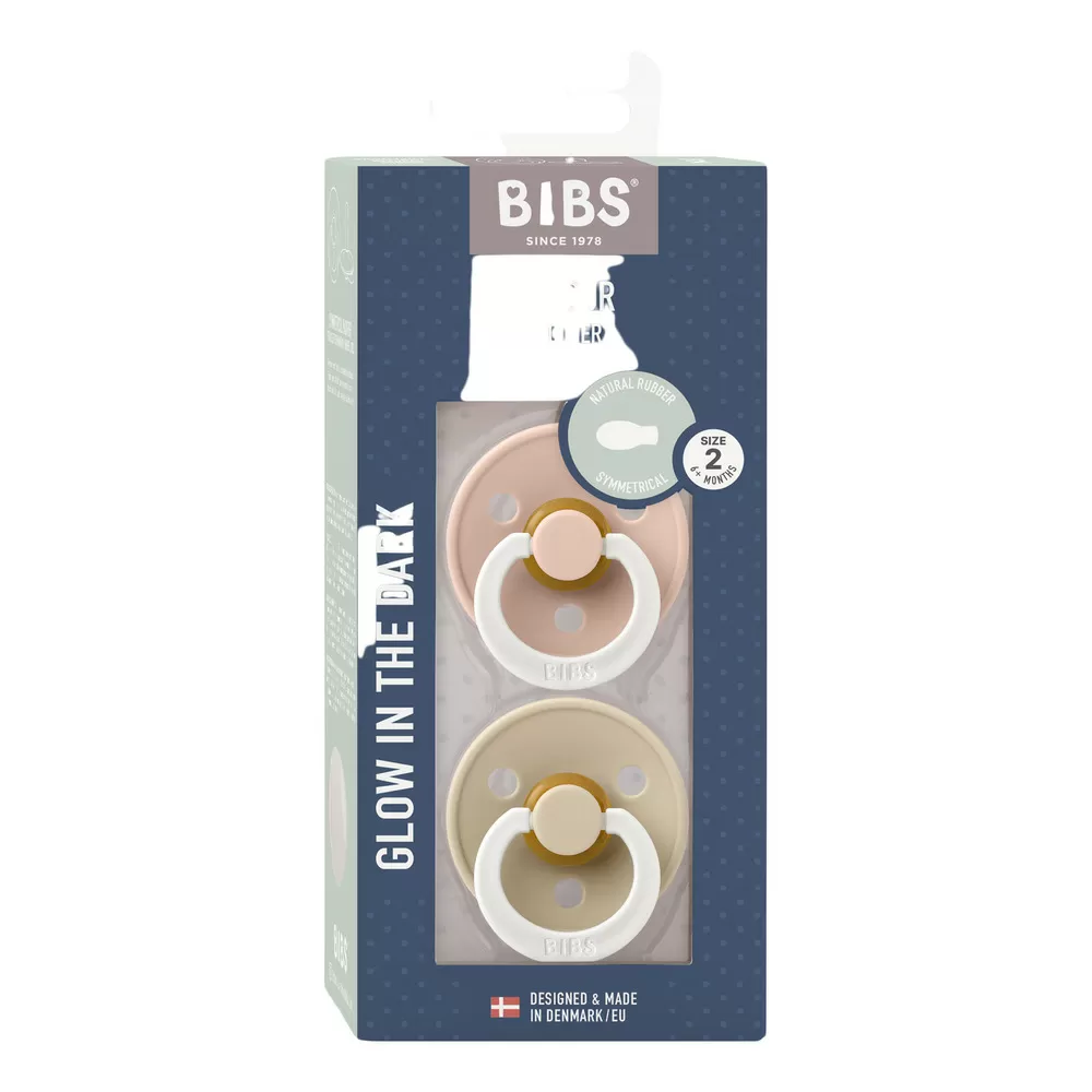 BIBS Colour Latex Symetrisk Blush GLOW/Vanilla GLOW - Flere størrelser